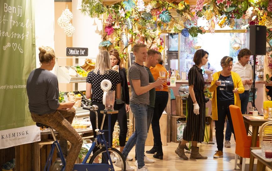 Workshops en vitaliteitsmarkt